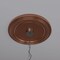 Ekena Millwork Traditional PVC Medallion (Canopies up to 11 1/2"), 19"OD x 3 1/2"ID x 1 1/2"P, Bright Coat Copper CMP19TRBCO - alternate 9